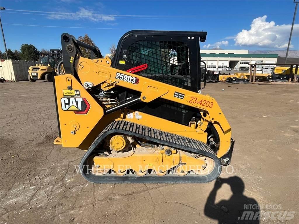 CAT 259D3 C3HF 履带式装载机