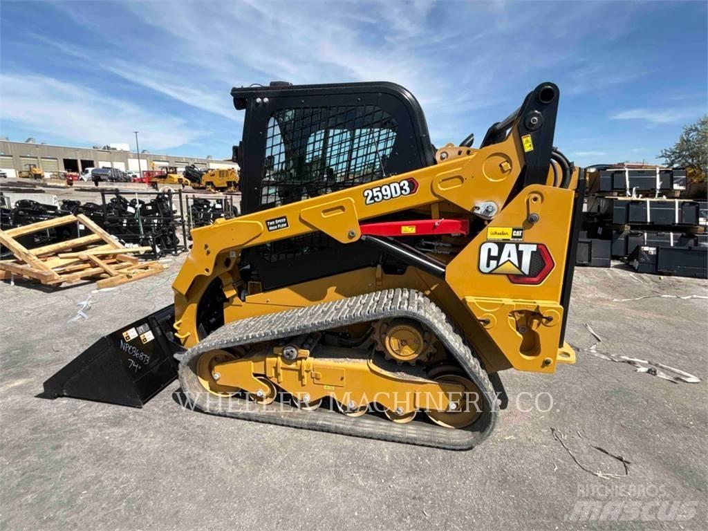 CAT 259D3 C3HF 履带式装载机