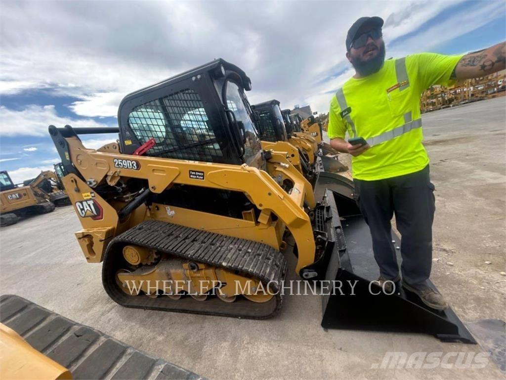 CAT 259D3 C3HF 履带式装载机