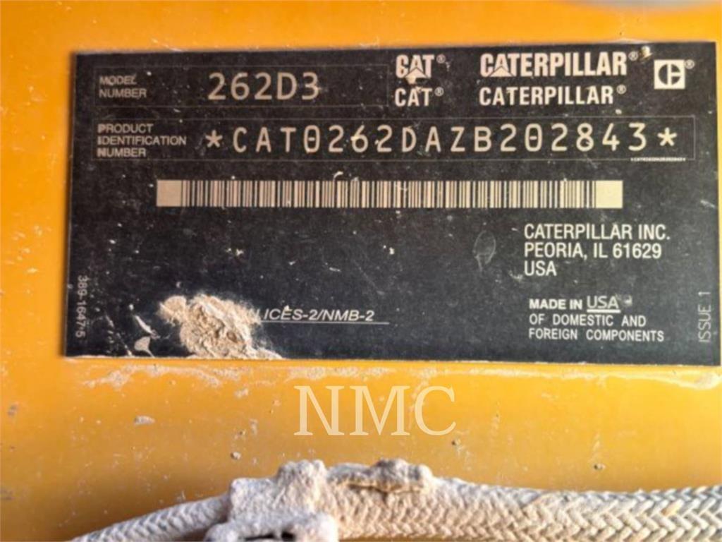 CAT 262D3 滑移装载机
