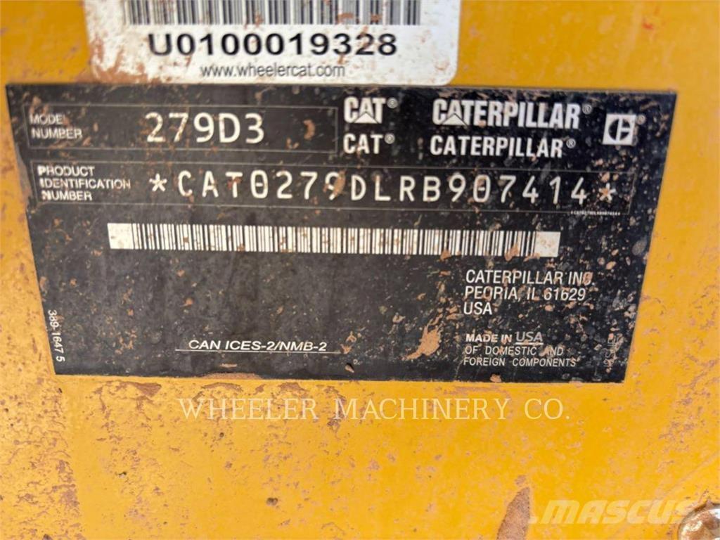 CAT 279D3 C3H2 履带式装载机