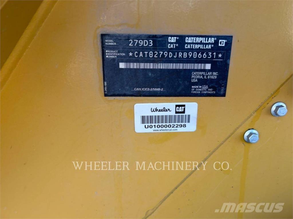 CAT 279D3 C3HF 履带式装载机