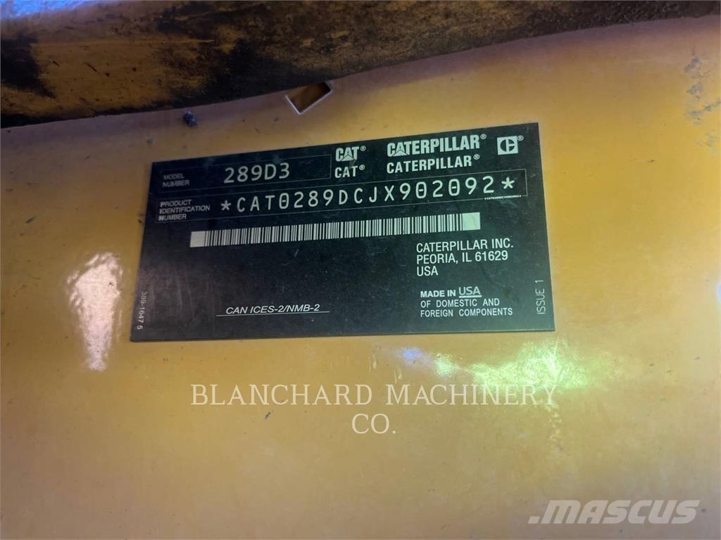 CAT 289D3 履带式装载机