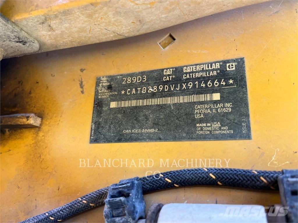 CAT 289D3 履带式装载机