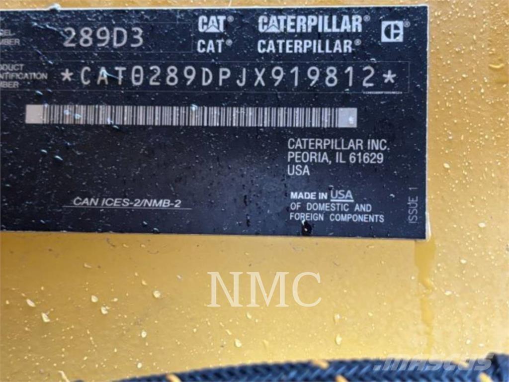 CAT 289D3 履带式装载机