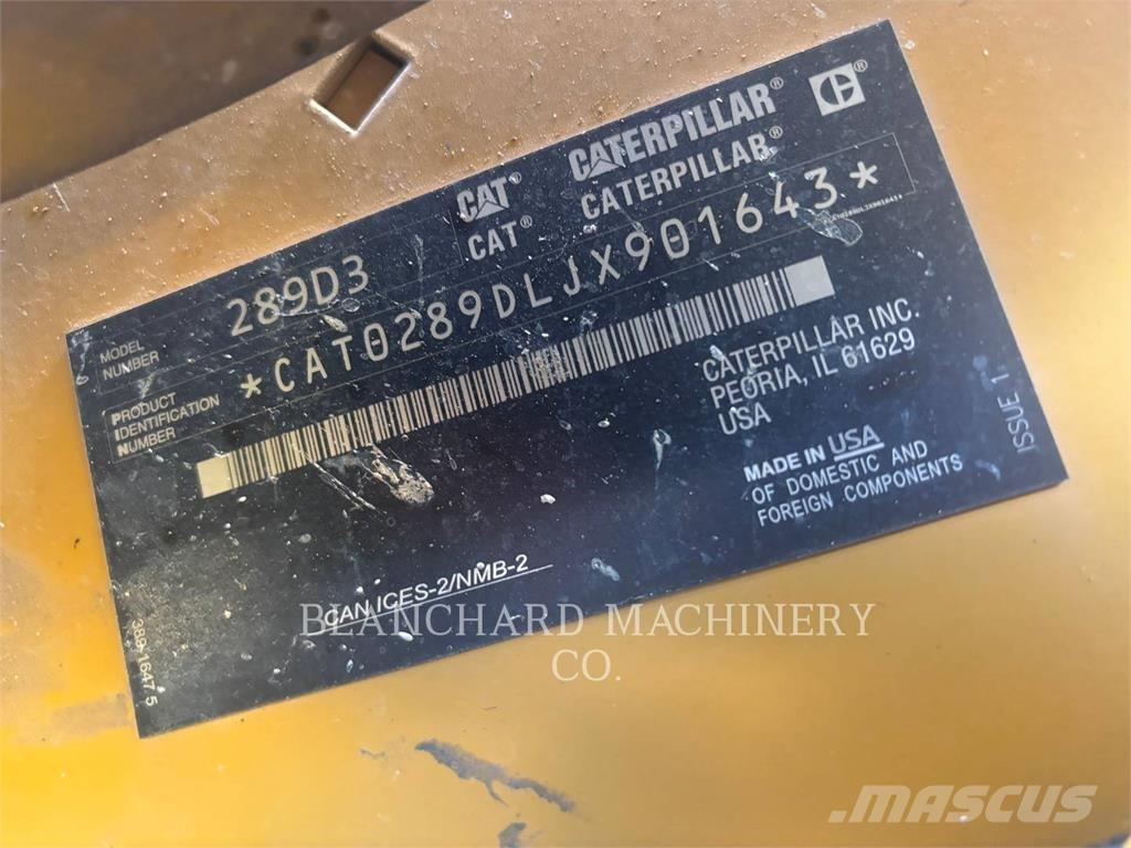 CAT 289D3 履带式装载机