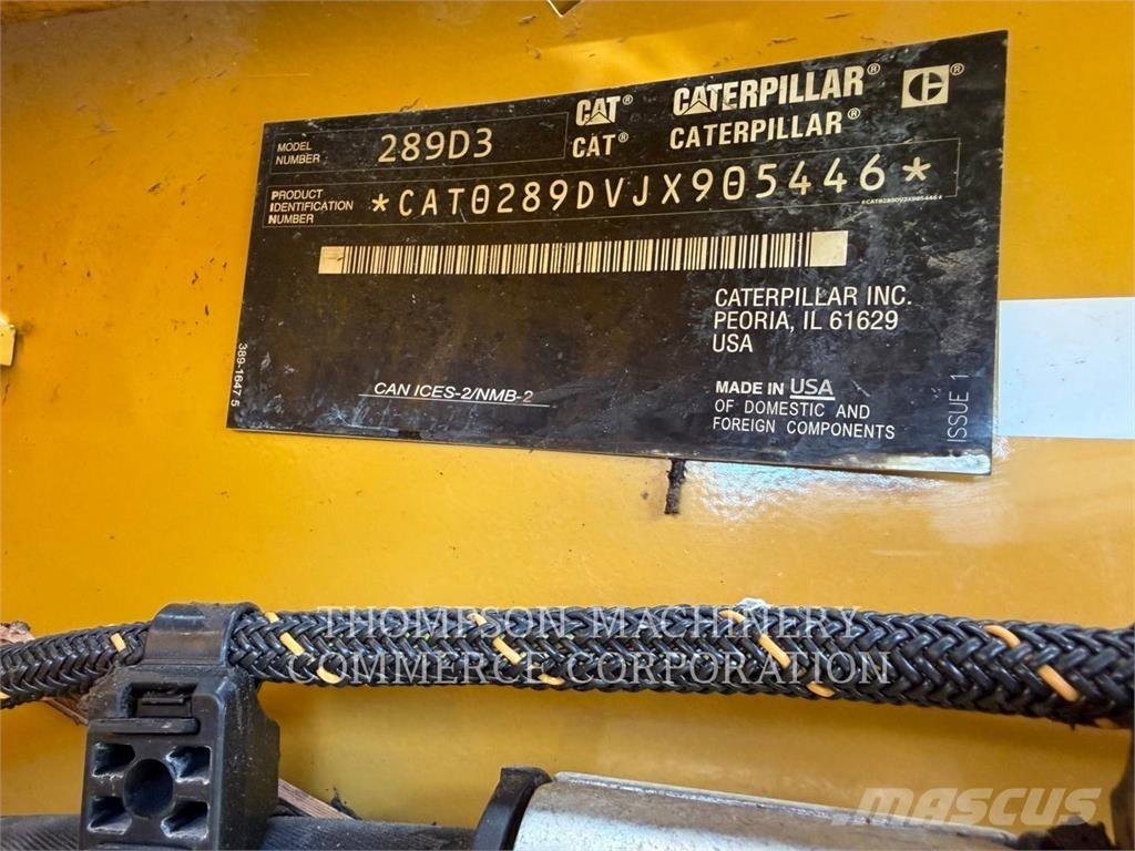 CAT 289D3 履带式装载机