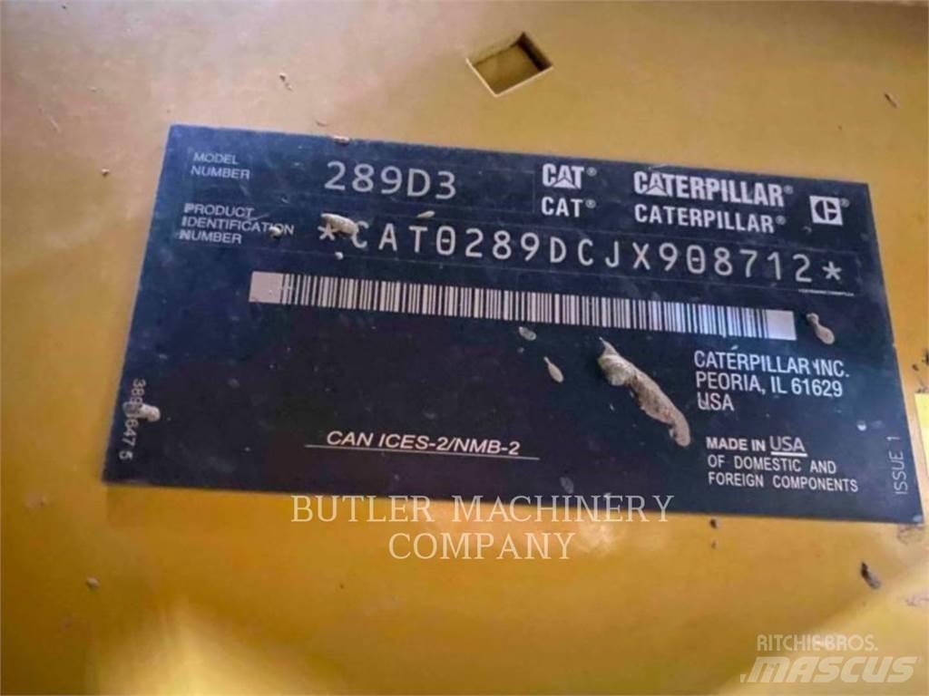CAT 289D3 C3H3 履带式装载机