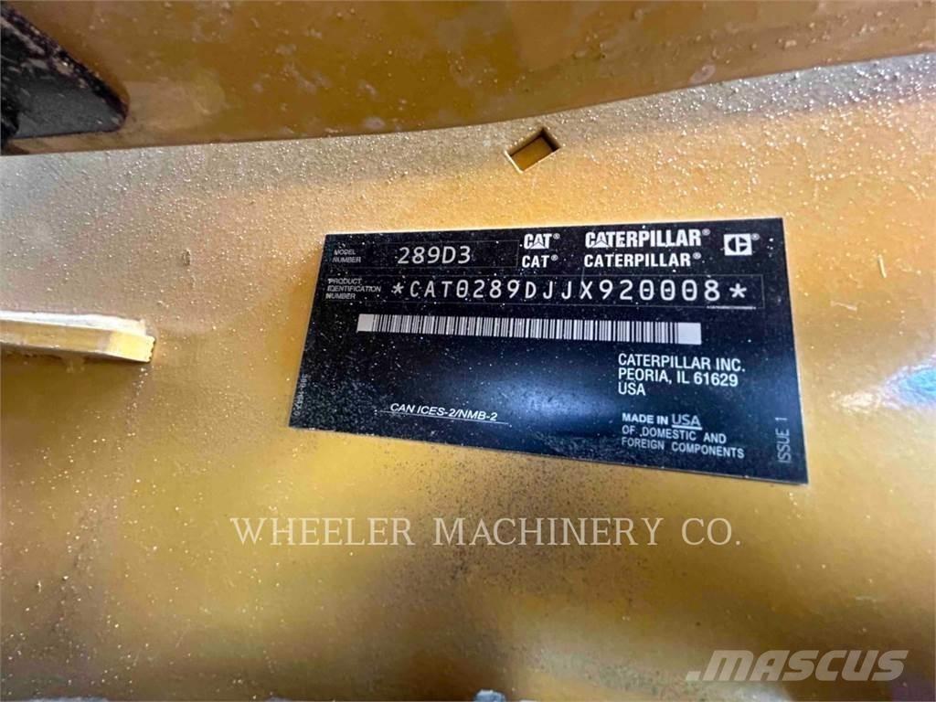 CAT 289D3 C3HF 履带式装载机