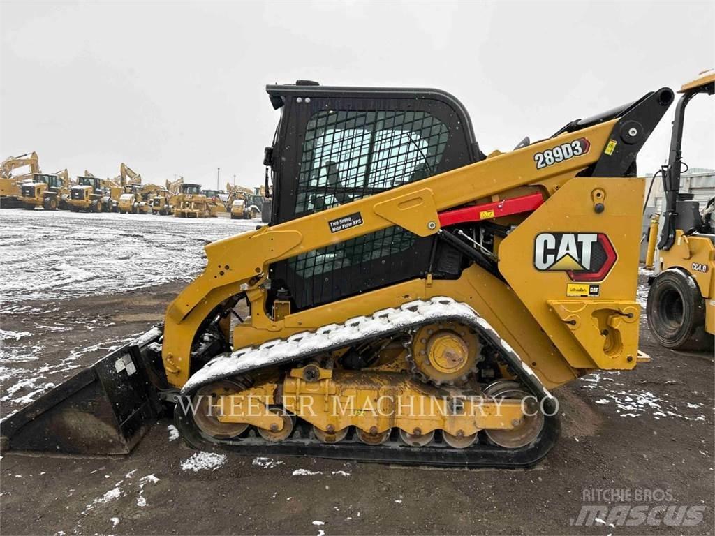 CAT 289D3 C3HF 履带式装载机