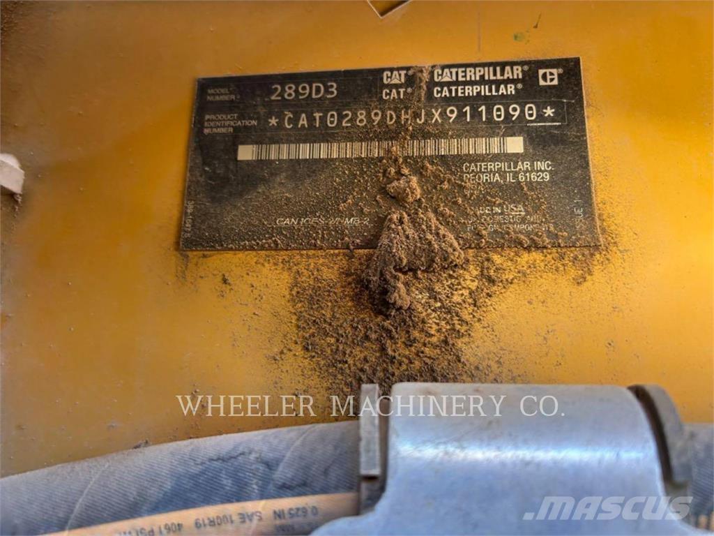 CAT 289D3 C3HF 履带式装载机