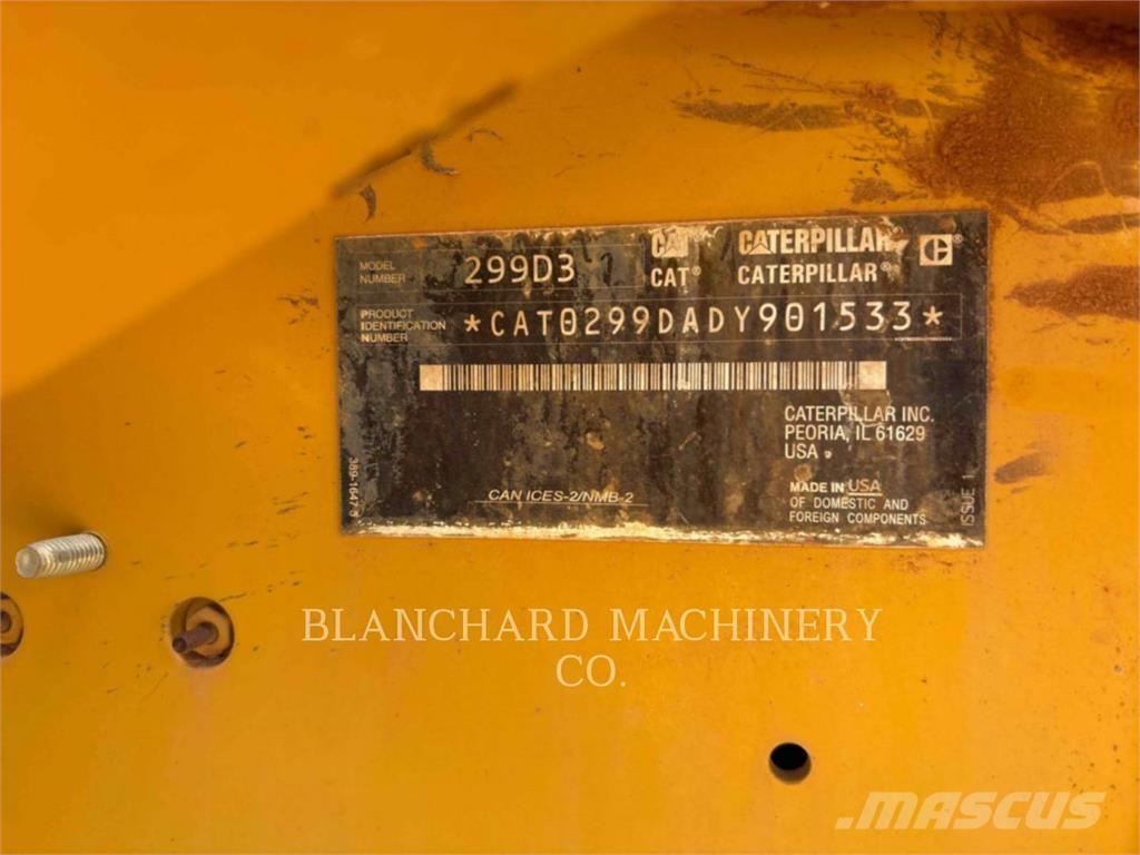 CAT 299D3 履带式装载机