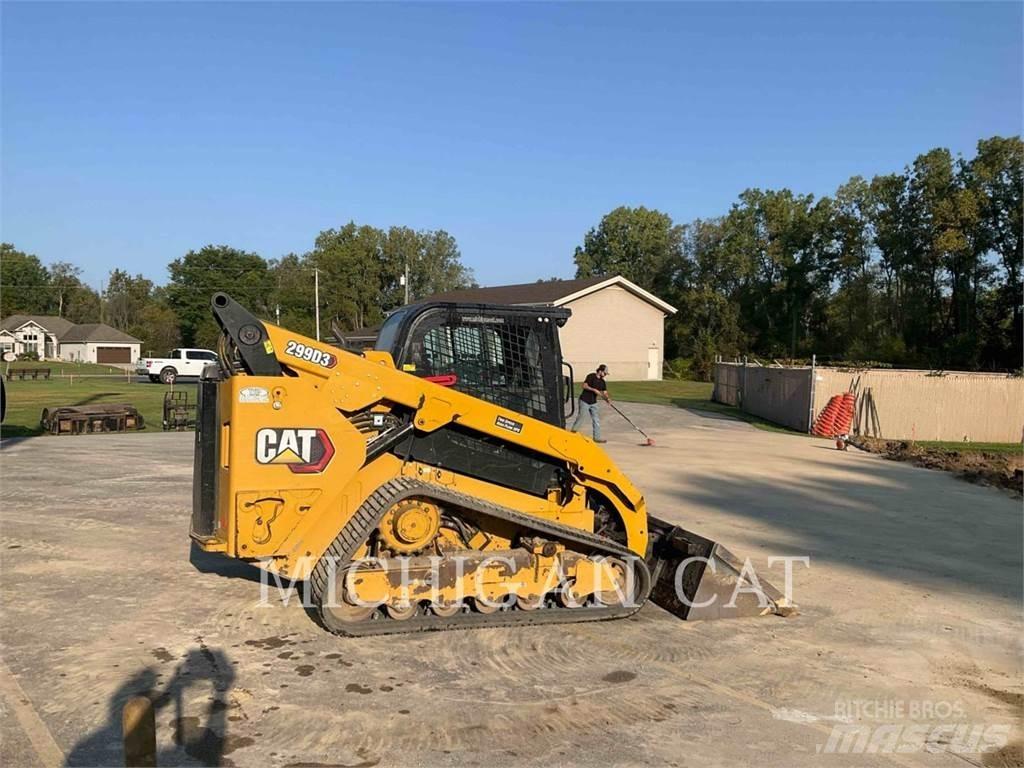 CAT 299D3 AHQB 滑移装载机