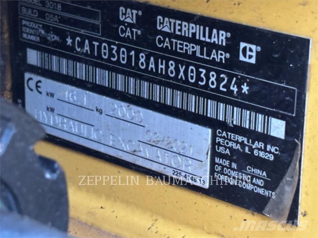 CAT 301.8-05A 履带挖掘机