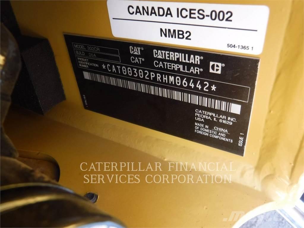 CAT 302-05CR 履带挖掘机