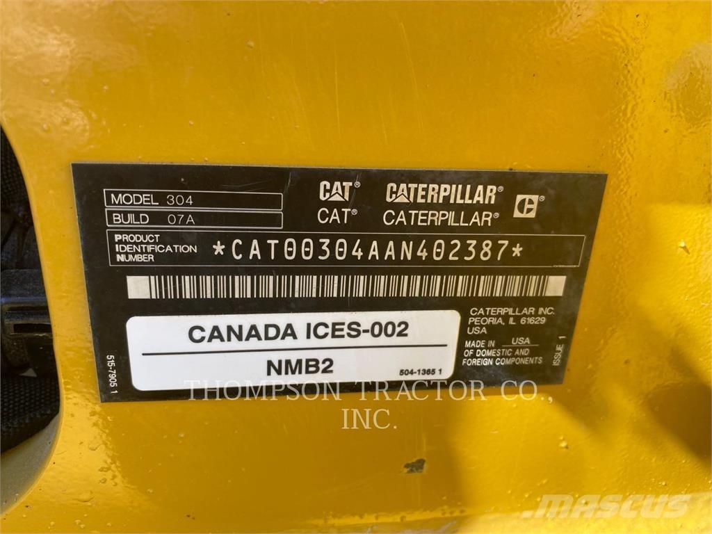 CAT 304 履带挖掘机