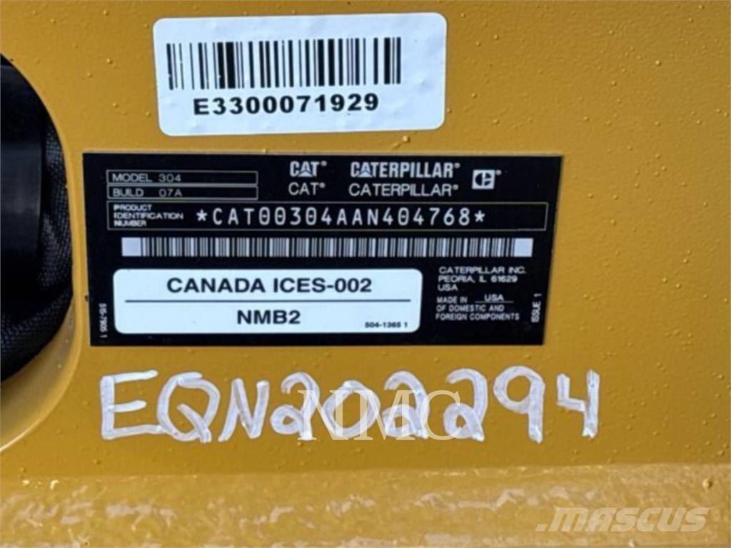 CAT 304-07 履带挖掘机
