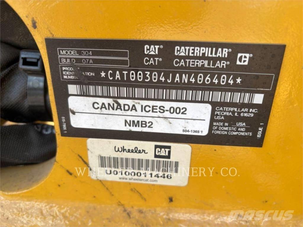 CAT 304 C3 THQ 履带挖掘机