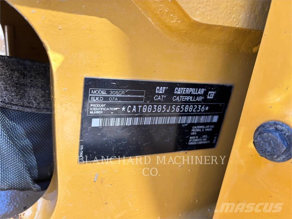 CAT 305-07CR 履带挖掘机