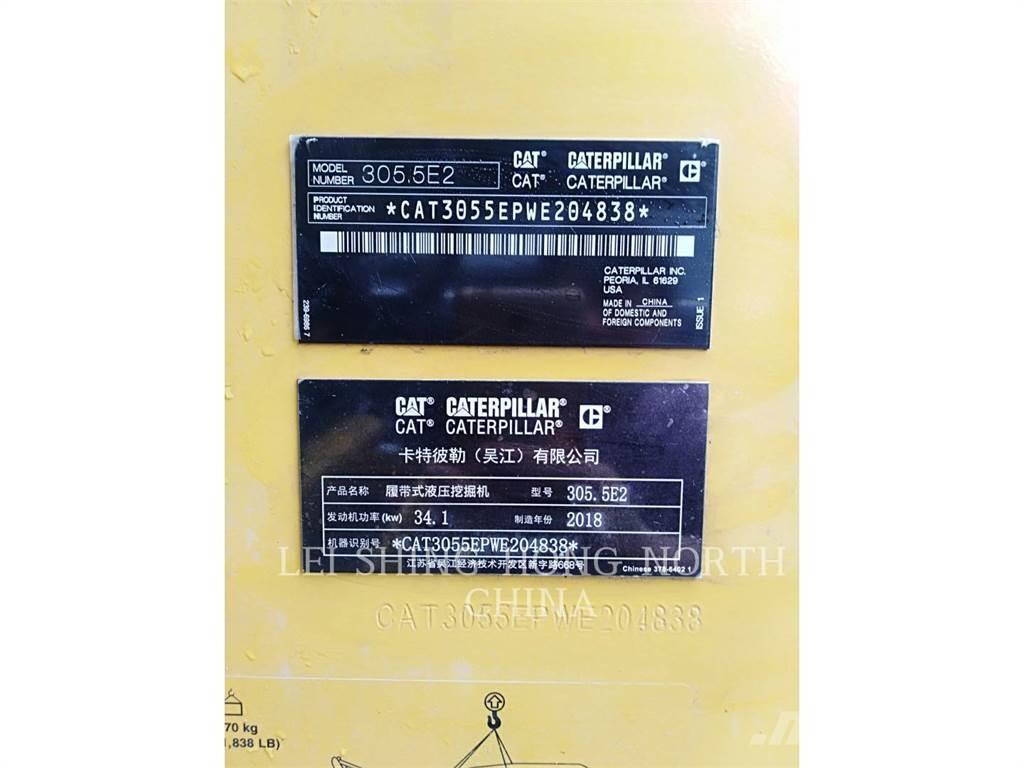 CAT 305.5E2 履带挖掘机