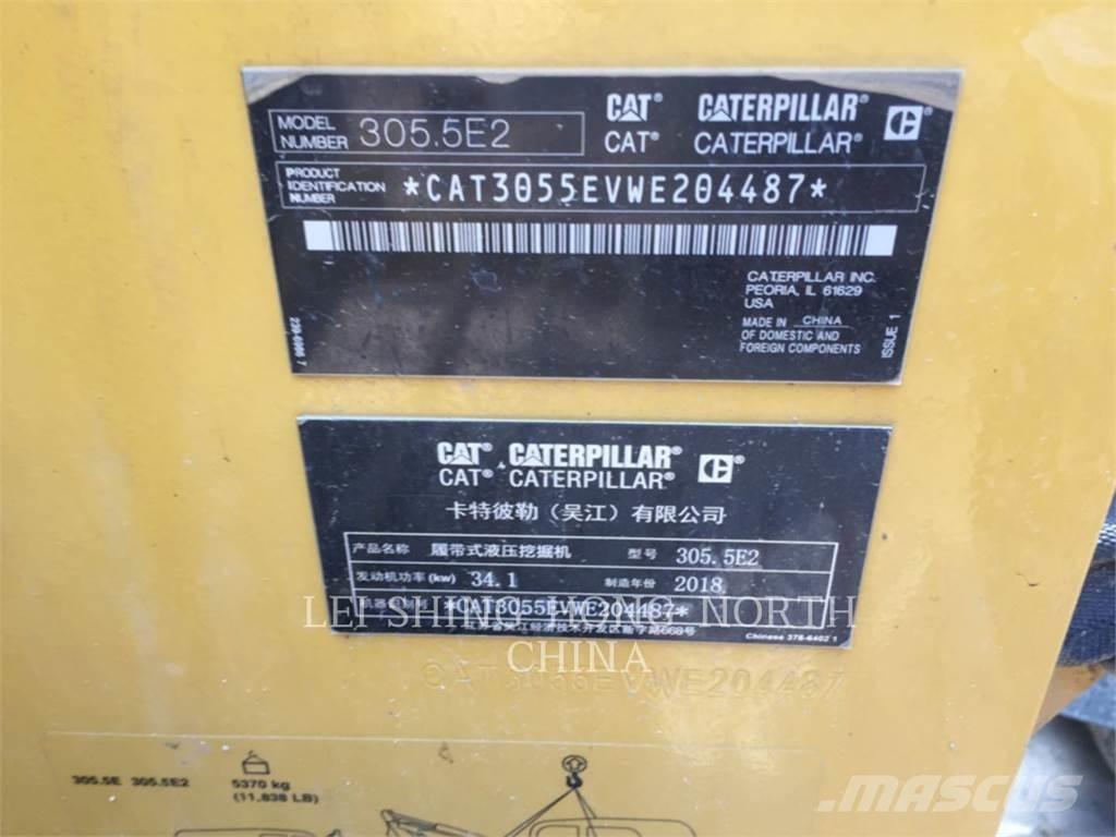 CAT 305.5E2 履带挖掘机