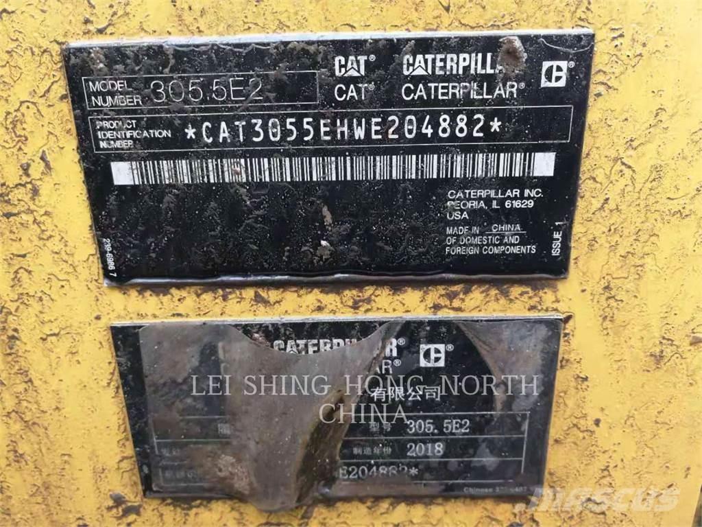 CAT 305.5E2 履带挖掘机