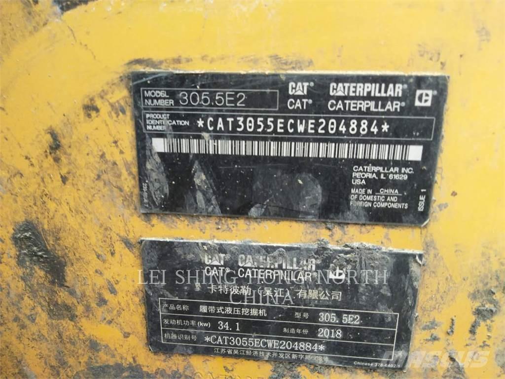 CAT 305.5E2 履带挖掘机
