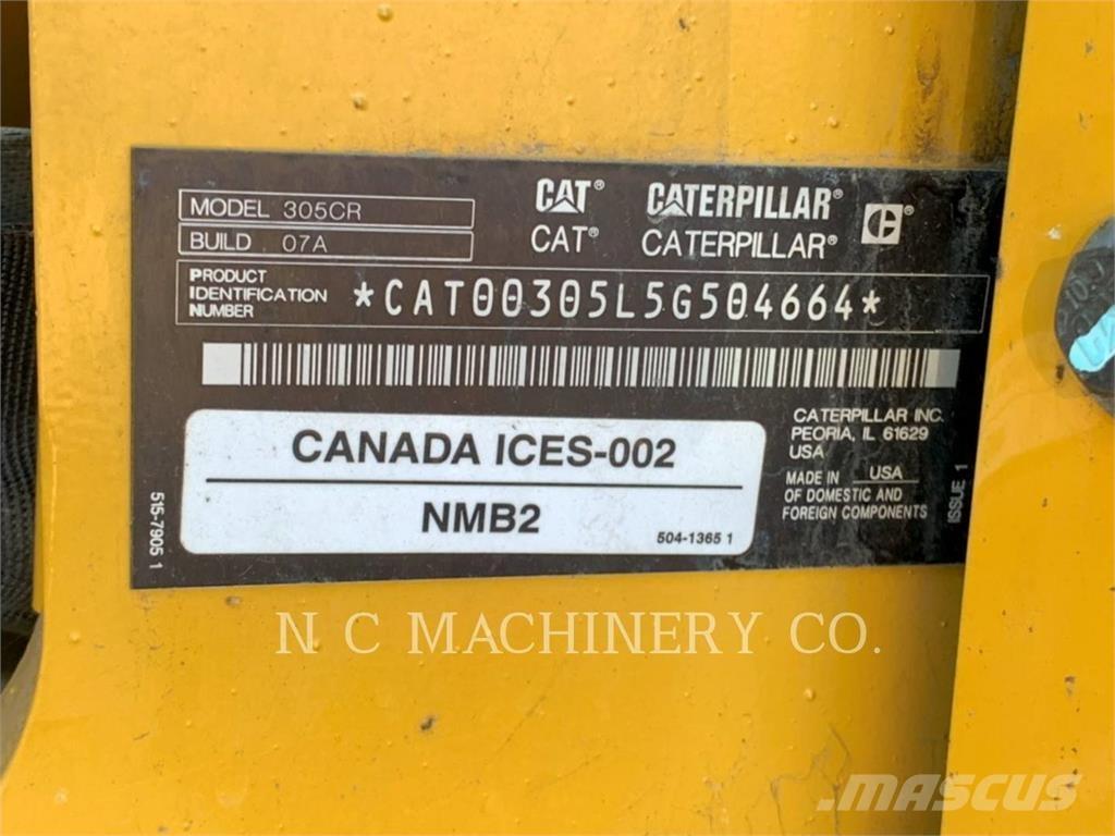 CAT 305 CRCB 履带挖掘机