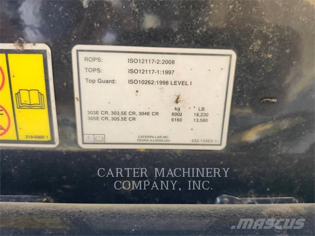 CAT 305ECR 履带挖掘机