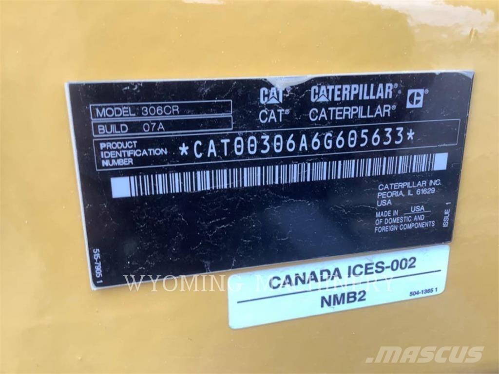 CAT 306 履带挖掘机