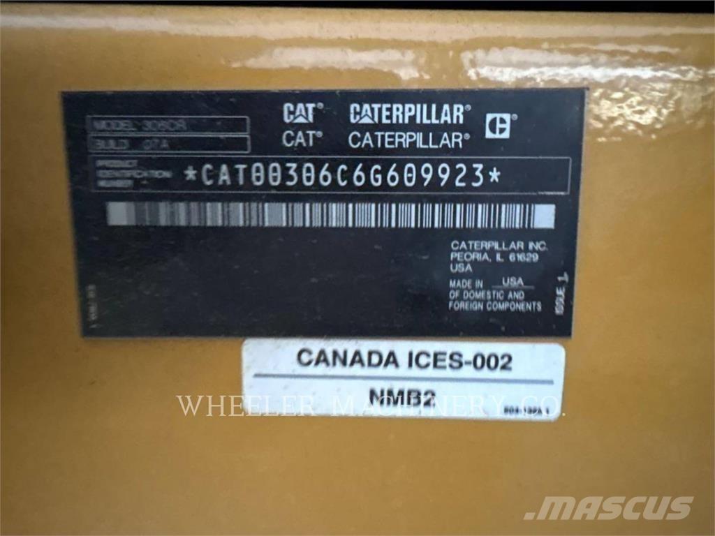 CAT 306 C3 THQ 履带挖掘机