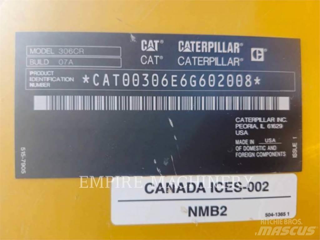 CAT 306 CR 履带挖掘机