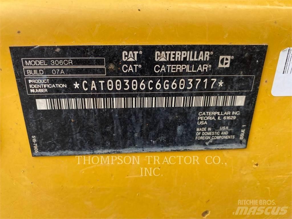 CAT 306CR 履带挖掘机