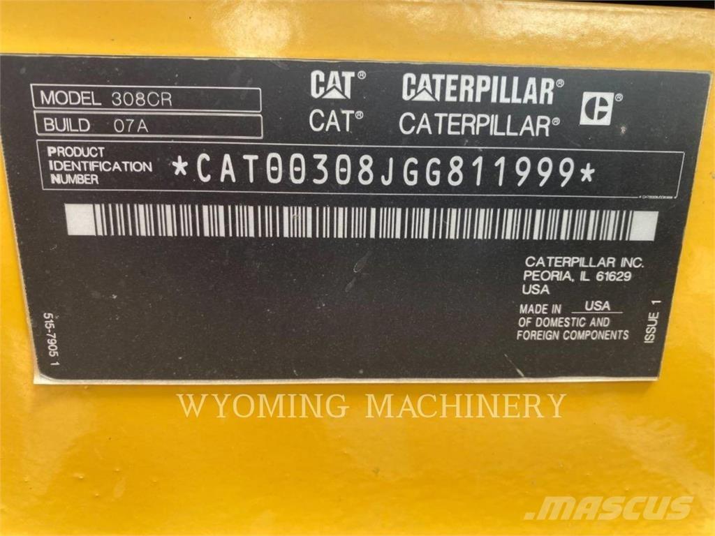 CAT 308 履带挖掘机