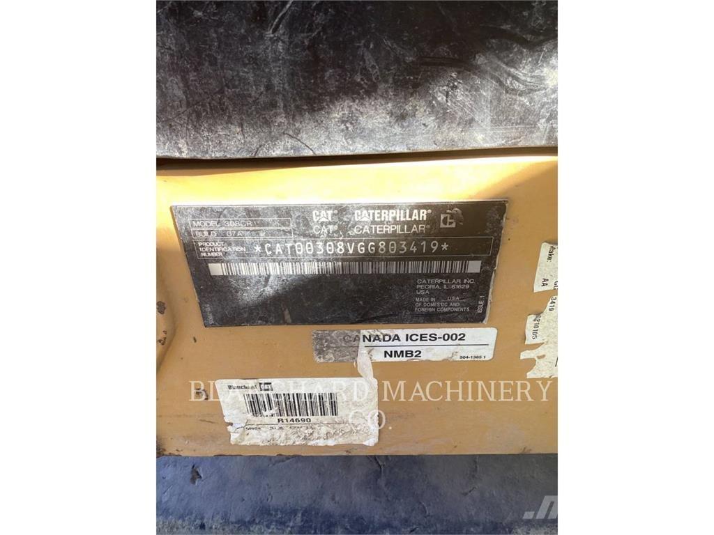 CAT 308CR 履带挖掘机