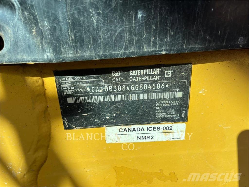 CAT 308CR 履带挖掘机