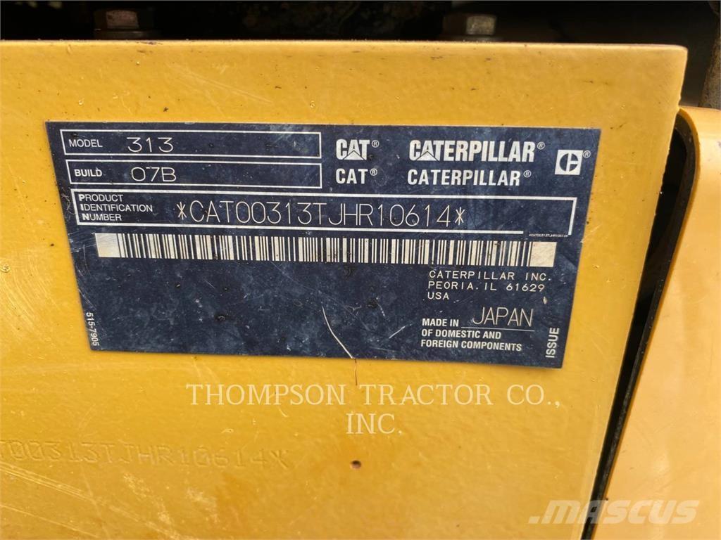 CAT 313 履带挖掘机
