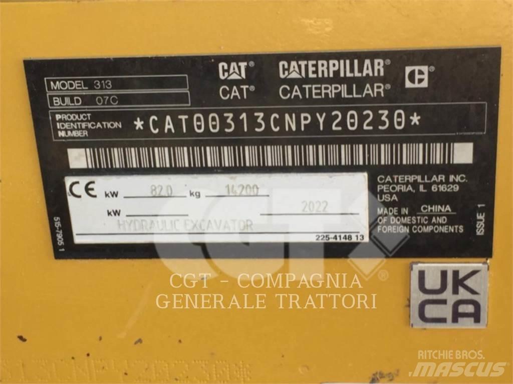 CAT 313 NG 履带挖掘机