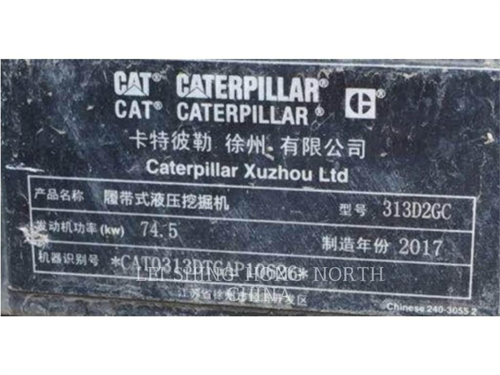 CAT 313D2GC 履带挖掘机