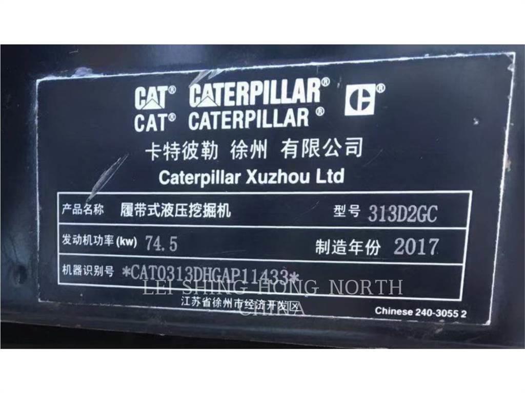 CAT 313D2GC 履带挖掘机