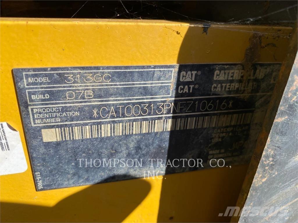 CAT 313GC 履带挖掘机