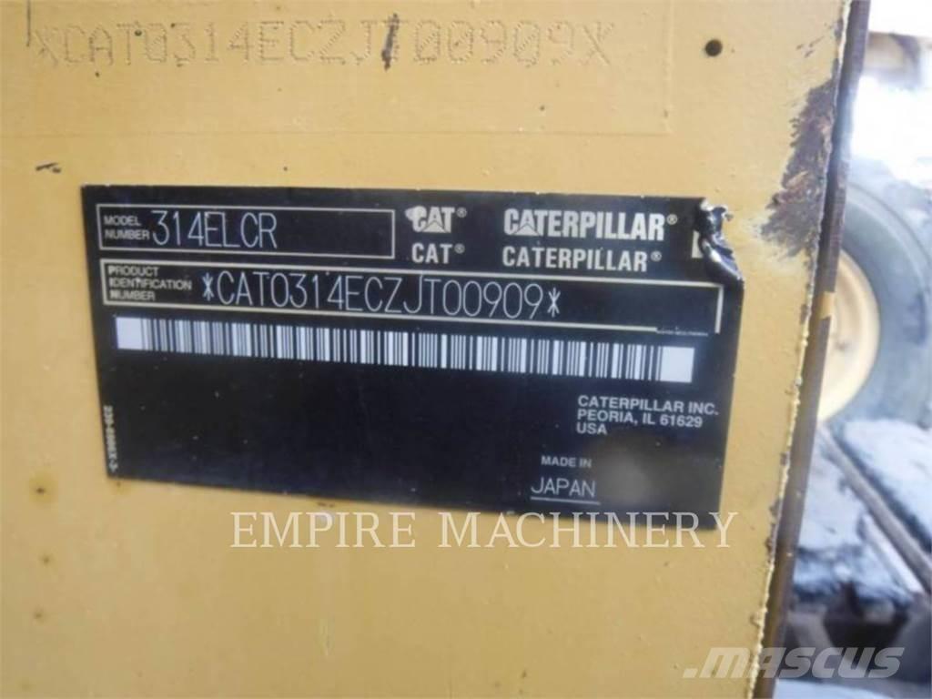 CAT 314E LCR 履带挖掘机