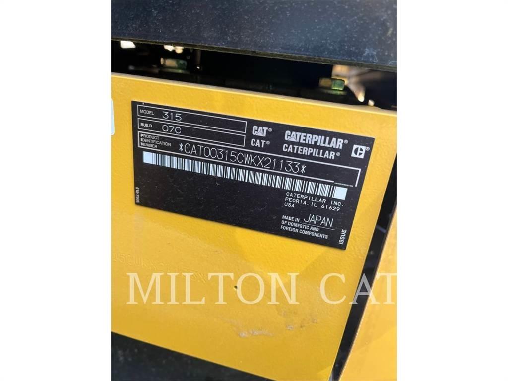 CAT 315 履带挖掘机
