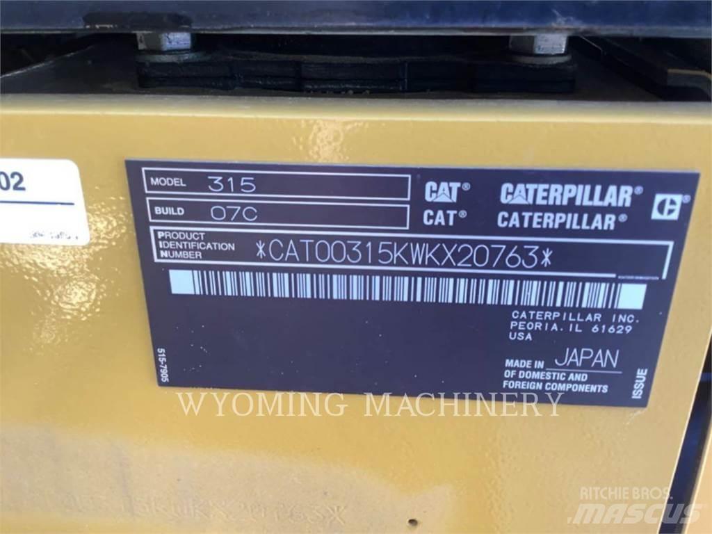 CAT 315 履带挖掘机