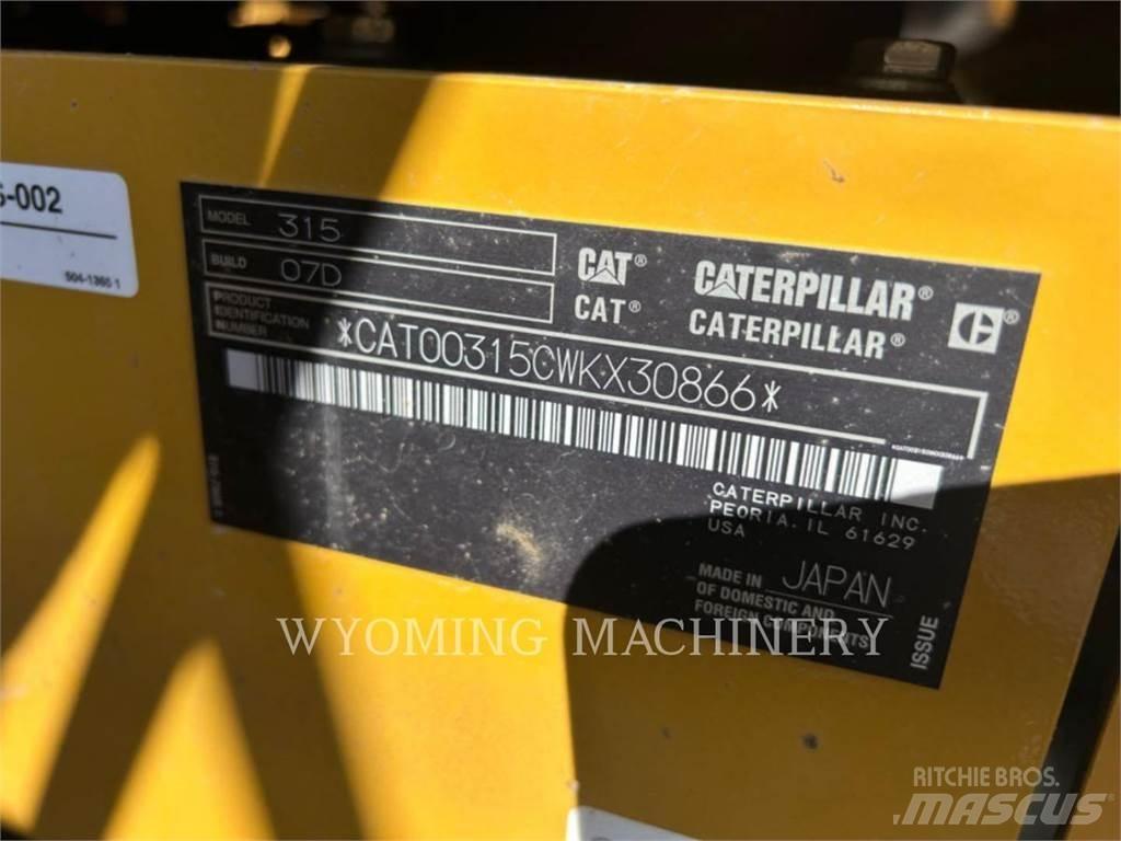 CAT 315 履带挖掘机