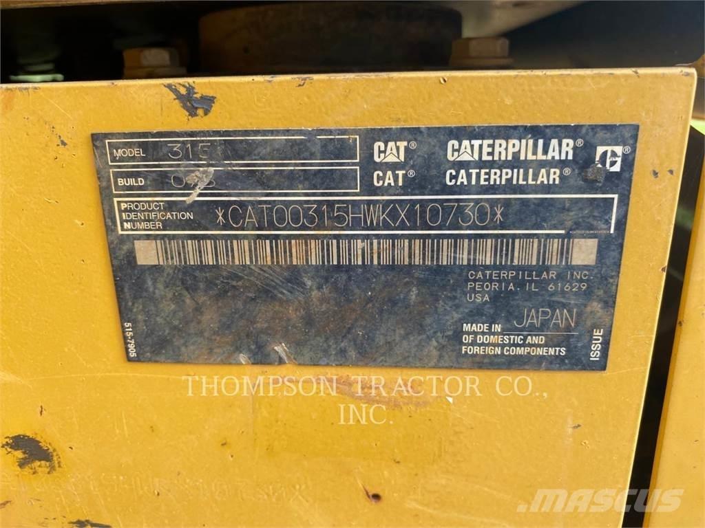 CAT 315 履带挖掘机