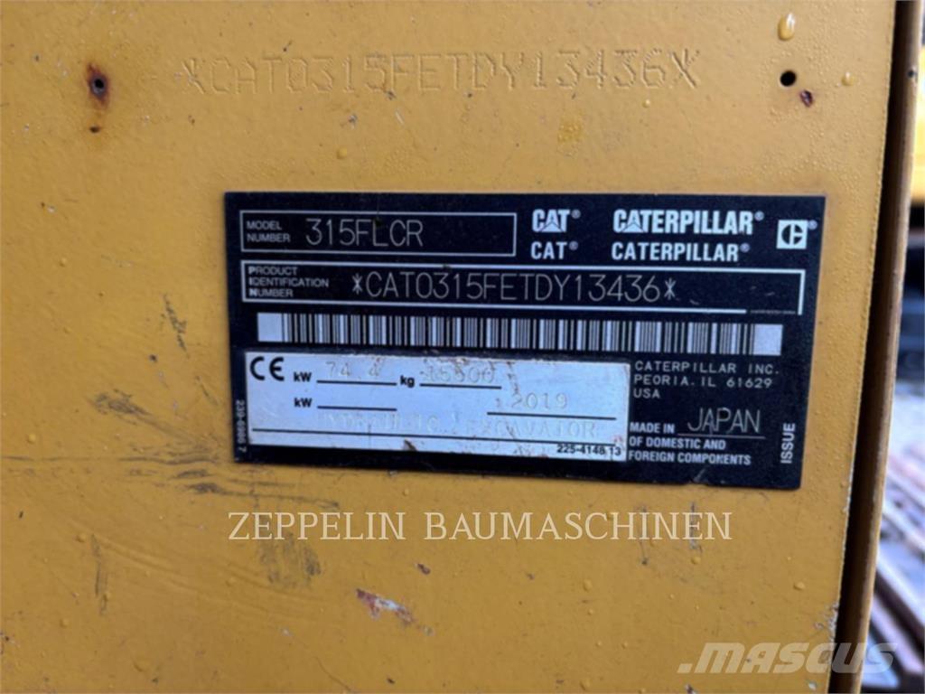 CAT 315FL 履带挖掘机