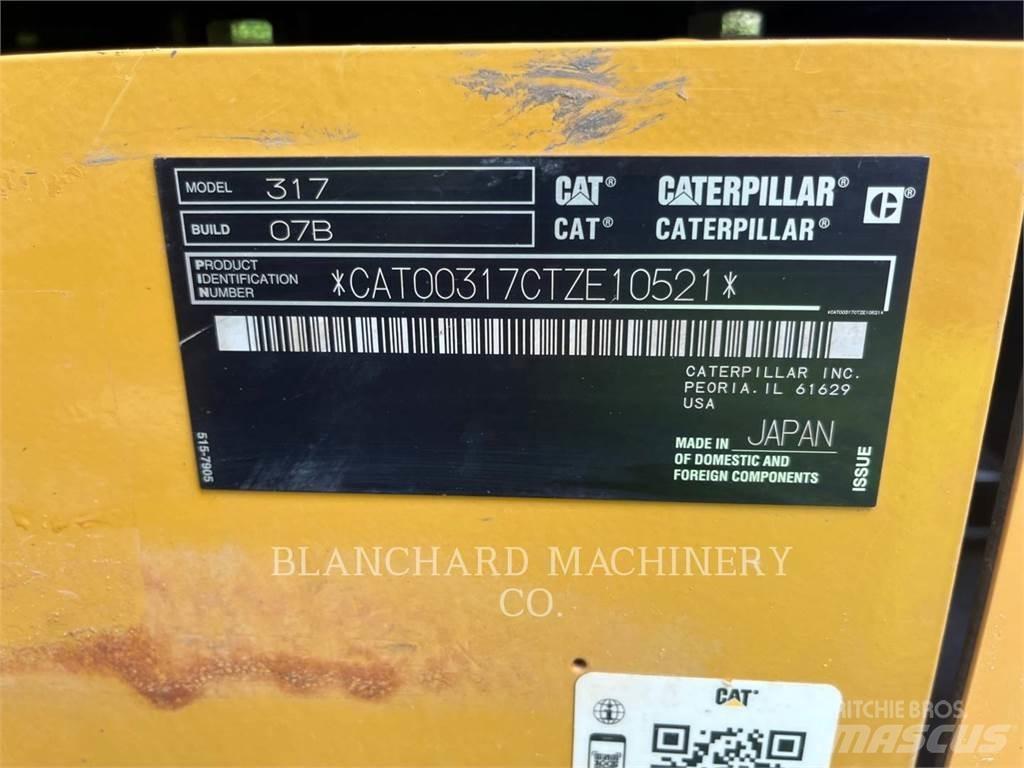 CAT 317 履带挖掘机
