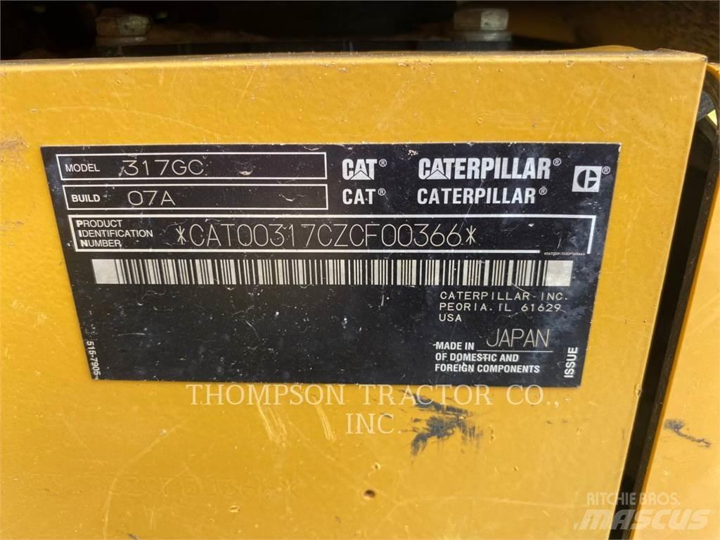 CAT 317 GC 履带挖掘机