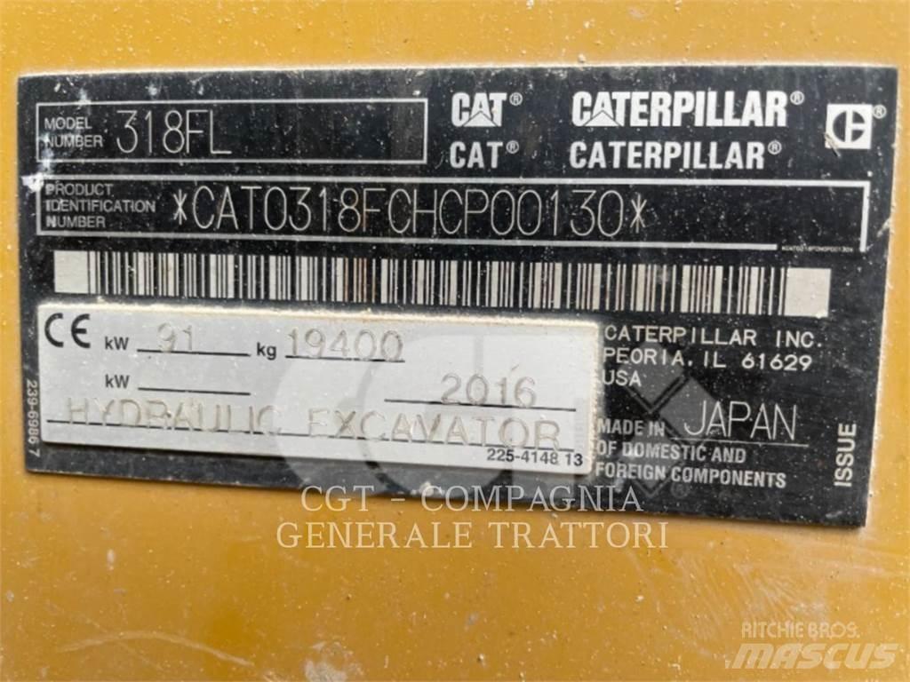 CAT 318F 履带挖掘机